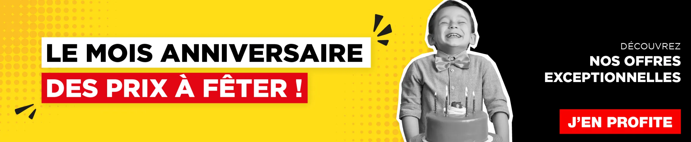 Le mois anniversaire MDA - des prix à fêter
